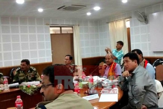 MHA Border Management Secretary held meeting with South DM, BSF, Police  
